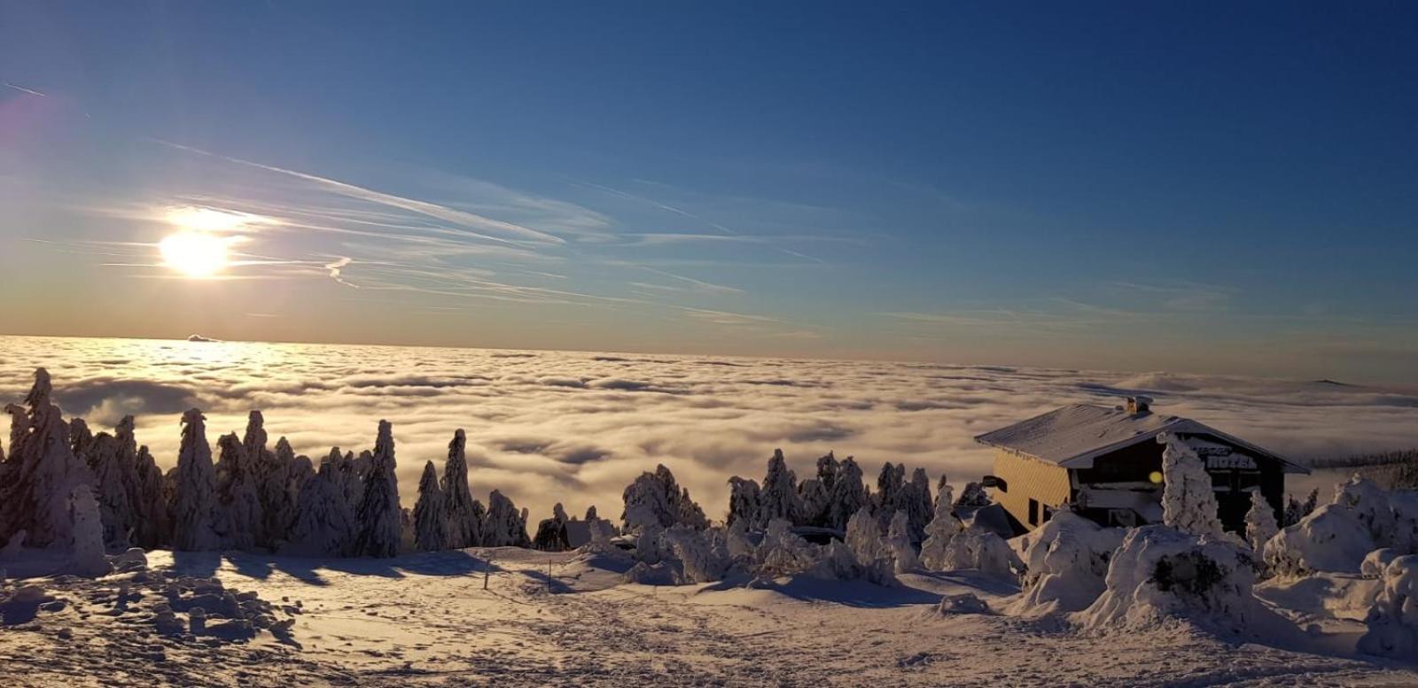 Sporthotel Rudolf Boží Dar Exteriér fotografie